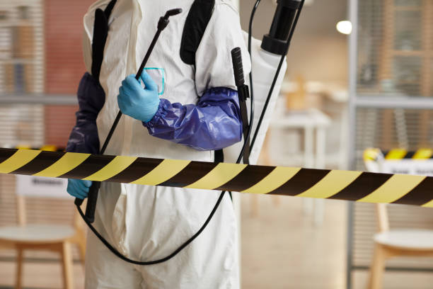 Professional Sewage Cleanup technician working in Merrimack, NH